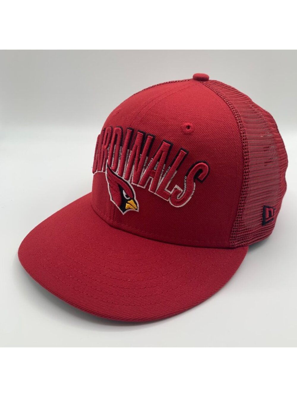 Arizona Cardinals NFL Red New Era 9Fifty Snapback Trucker Hat